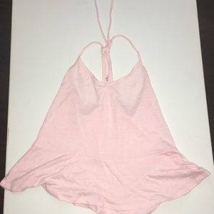 Pink hollister top